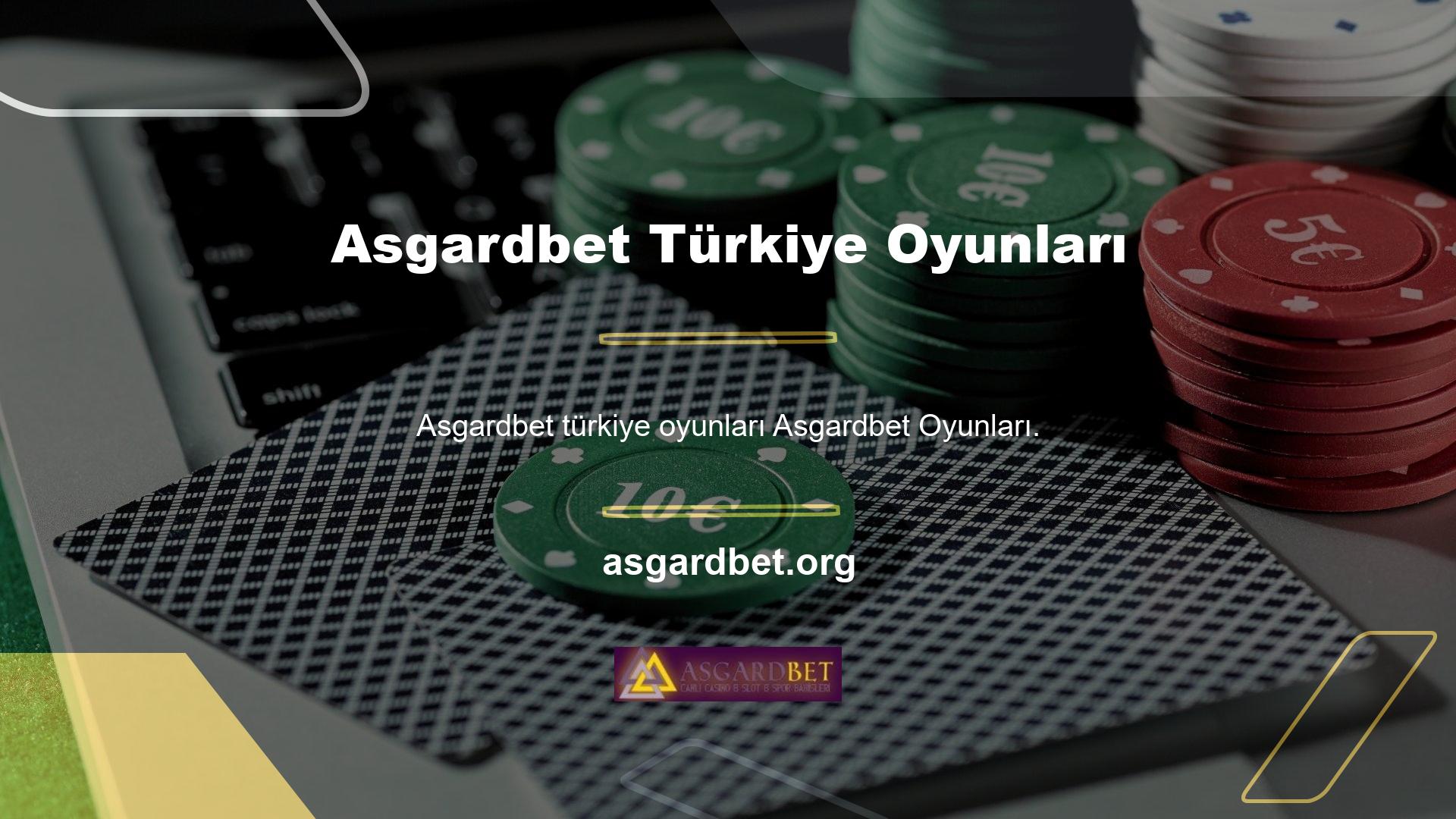 Asgardbet oyun sitesi Türkiye merkezli bir Avrupa casino şirketidir